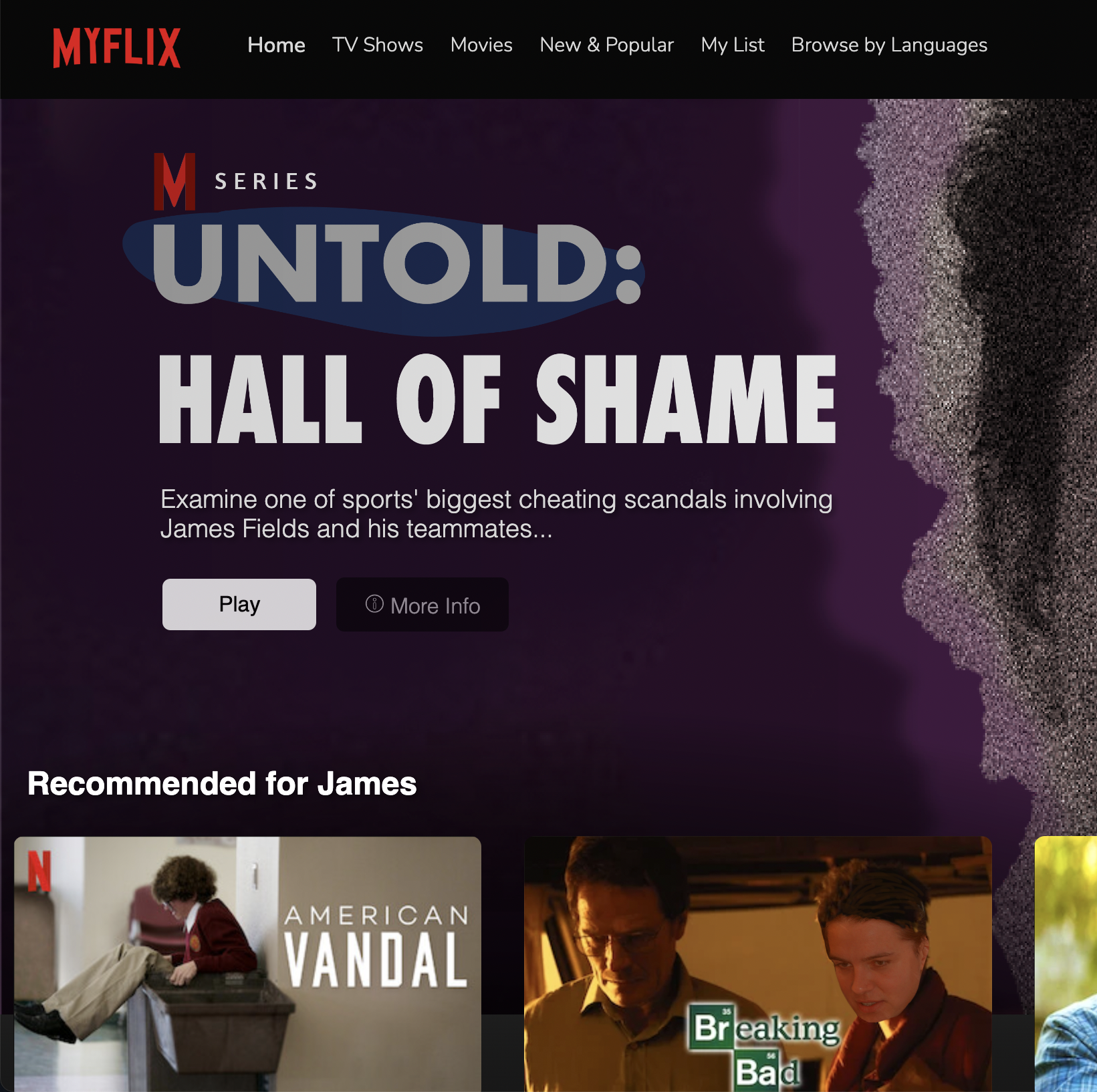 Myflix Project